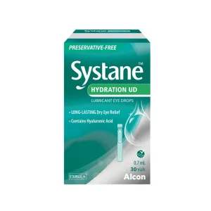 Systane Hydration UD Lubricant Eye Drops 0.7ml 30 Vials