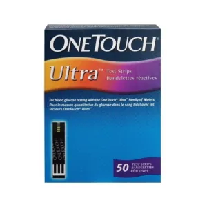 OneTouch Ultra Glucose Test Strips 50 Pcs