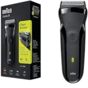 Braun Series 3 Clean & Close Shaver 300s Black