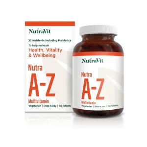NutraVit Nutra A-Z Multivitamin Tablets 30 Pcs