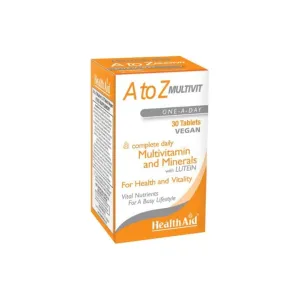 HealthAid A To Z Multivitamin Tablets 30 Pcs