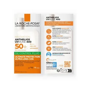 LRP Anthelios UVMune 400 Oil Control Fluid SPF50+ 50ml
