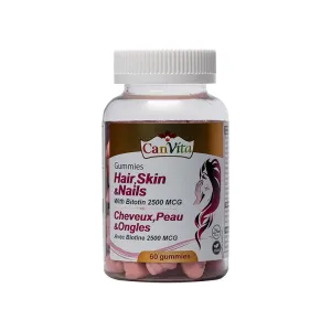 Canvita Hair, Skin & Nails Gummies 60 Pcs