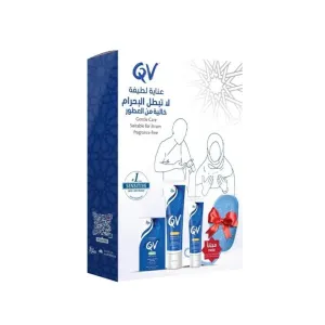 QV Gentle Care Ihram Kit (2 Creams + 1 Bar + Loofah)