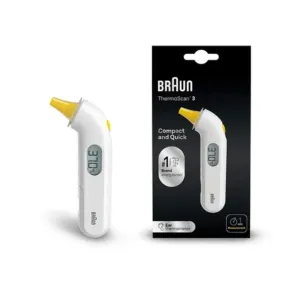 Braun ThermoScan 3 Compact & Quick Ear Thermometer (IRT3030EE)