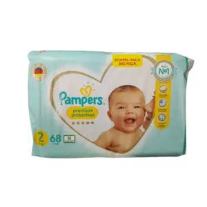 Pampers Premium Protection Size 2 (3-8kg) Diapers 68 Pcs