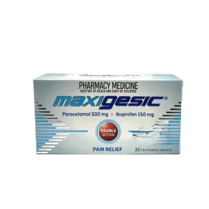 Maxigesic 500/150mg Double Action Tablets 32 Pcs