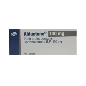 Aldactone 100mg Tablets 10 Pcs