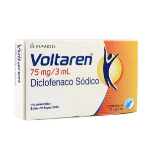 Voltaren 75mg Ampoules 5 Pcs