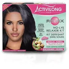 Activilong Normal-Regular No-Lye Conditioning Relaxer Kit Macadamia & Jojoba