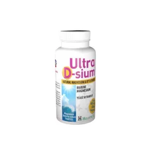 Holistica Ultra D-Sium Natural Magnesium & Vit D Capsules 60 Pcs