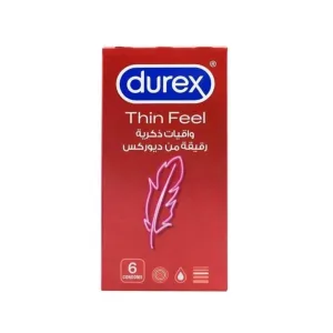 Durex Thin Feel Condom 6's