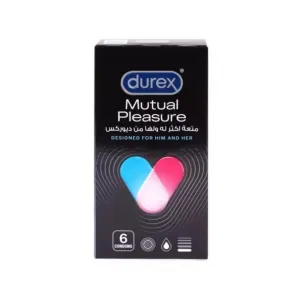 Durex Mutual Pleasure Condom 6 Pc