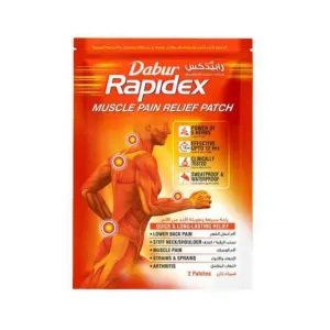Dabur Rapidex Muscle Pain Relief Patches 2 Pcs
