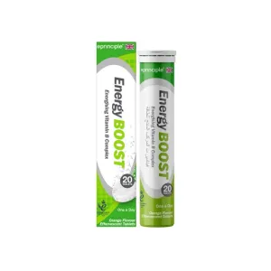 Principle Energy Boost Orange Flavour Effervescent 20 Pcs