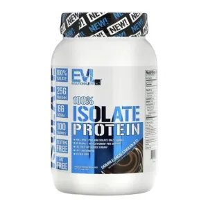 Evlution Nutrition 100% Isolate Protein Powder Double Rich Chocolate 1.6 lbs
