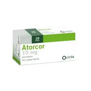 Atorcor 10mg Tablets 28 Pcs