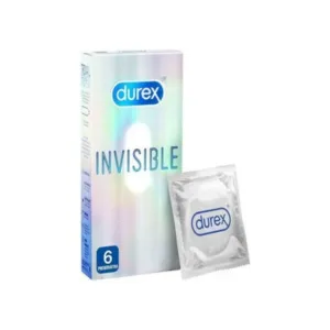Durex Invisible Extra Thin Condom 6's