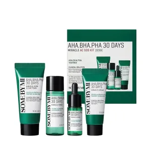 Some By Mi AHA-BHA-PHA 30 Days Miracle AC SOS Kit (4 Items)