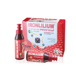 Ironlilium Drinkable Iron Vials 10X8ml