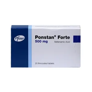 Ponstan Forte 500mg Tablets 20 Pcs