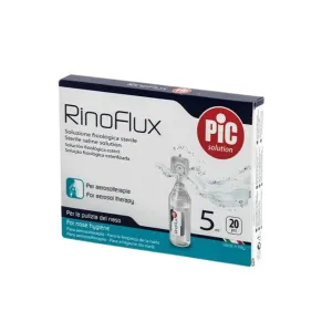 Pic Rinoflux Sterile Saline Solution 20x5ml