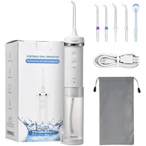 H2OFloss Portable Oral Irrigator HF-10MINI White