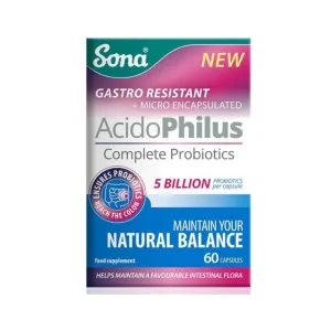 Sona Acido Philus 5 Billion Complete Probiotics 60 Pcs