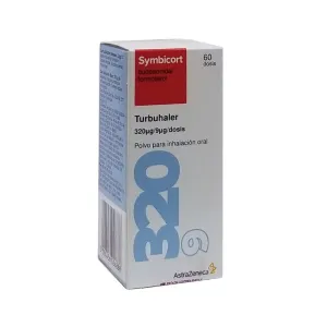 Symbicort Turbuhaler 320mcg/9mcg Inhalation Powder 60 Doses