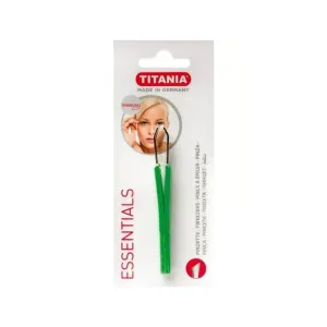 Titania Solingen Tweezer With Green Plastic Handle 1 Pc