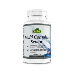 Alfa Multi Complex Senior Caplets 100 Pcs