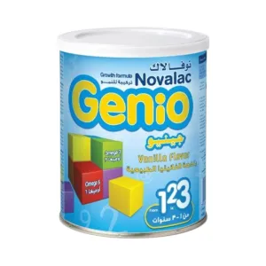 Novalac Genio 123 Vanilla Flavor Growing-Up Milk 400gm