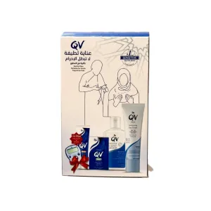 QV Ihram Kit With Ring of Praise (1Day Cream + 1 Moisturizer Cream + 1Bar + 1Shampoo)