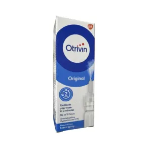 Otrivin Adult 0.1% MD Nasal Spray 10ml