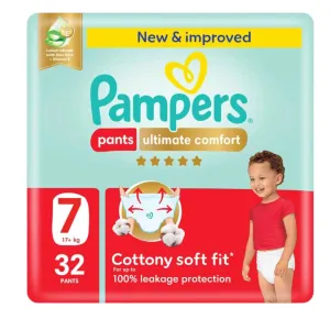 Pampers Ultimate Comfort Size 7 Pants 32 Pcs