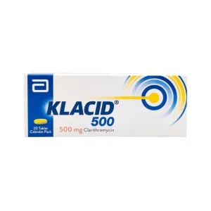 Klacid 500mg Tablets 20 Pcs