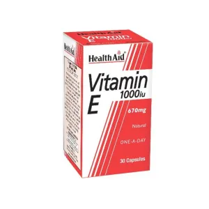 HealthAid Vitamin E 1000 IU Capsules 30 Pcs