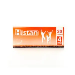 Histan 4mg Tablets 20 Pcs