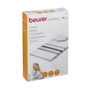 Beurer Wellbeing HK25 Electric Heat Pad With Cotton Cover