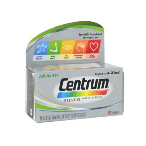 Centrum Silver With Lutein Tablets 30 Pcs