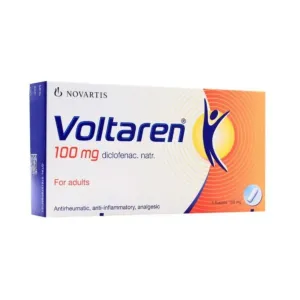Voltaren 100mg Suppositories For Adults 5 Pcs