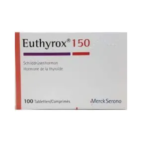 Euthyrox 150mg Tablets 100 Pcs