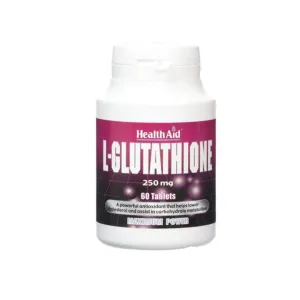 HealthAid L-Glutathione 250mg Tablets 60 Pcs