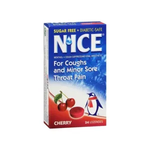 Nice Cherry Flavor Lozenges 24 Pcs