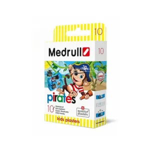 Medrull Pirates Kids Plaster 10 Pcs