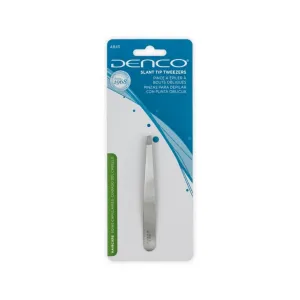 Denco Slant Tip Stainless Steel Tweezer