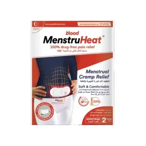 Blood Menstrual Cramp Relief Heat Patch 2 Pcs
