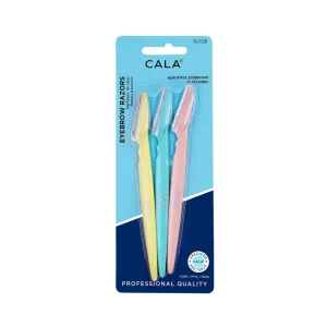 Cala Eyebrow Razors 3 Pcs