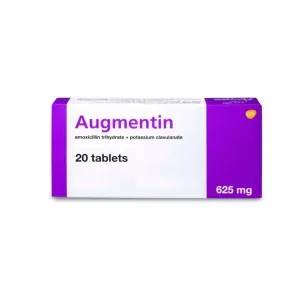 Augmentin 625mg Tablets 20 Pcs