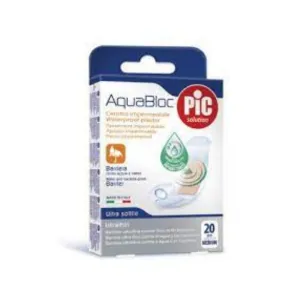 Pic AquaBloc Waterproof Ultra Thin Plaster Medium 20 Pcs